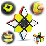 Original Fidget Spinner Cube Sticker Less Best Quality Fast Speed Magic Rubik Speed Cube Educational Puzzle Toys