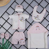 Baby Infant Starter Suit Set 6Pcs (0-3Months)