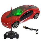 Rechargeable Remote Control High Speed 3D Famous Car With Lights And Left Right Turn Option