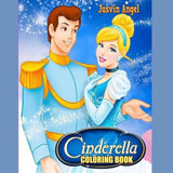 Cinderella Coloring Book Cinderella Characters Coloring Activity Book