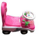 Mini Cab Push car with Music & Lights in Different Colors & Storage Box