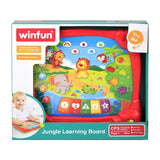 Colorful Jungle Learning Board with Lights & Music For Kids
