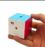 Original Rubiks Cube 2x2 Stickerless Best Quality Fast Speedy Magic Rubik Speed Cube Educational Puzzle Toys