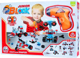10 In 1 Models Junior Blocks With Simulation Drill Having 286 Pieces For Kids