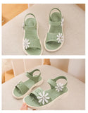 Students' anti-skid soft soled sandals for children and girls