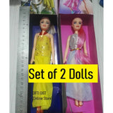 Barbiee Doll Set of 2 Dolls Gift Set For Girls