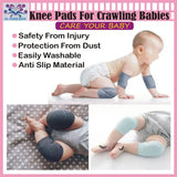 Baby Crawling Anti-slip Knee Pad (random Colors)
