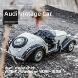1:36 Interactive Design Audi Wanderer W25k Die-Cast Model Alloy Car With Light