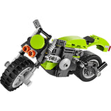 129Pcs Architect 3-In-1 Highway Cruiser Motorcycle Building Blocks Toy