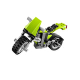 129Pcs Architect 3-In-1 Highway Cruiser Motorcycle Building Blocks Toy