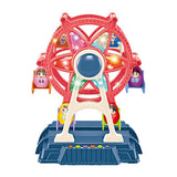 Children Amusement Park Toy With Music And LED Light With Six Untouched Dolls For Kids