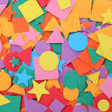 600pcs Foam EVA Stickers Self-Adhesive Geometry Puzzle Children Education DIY Toys Crafts Arts Making Kids Gifts