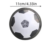 SOCCER BALL KIDS TOY AIR FLOATING SOCCER BALL WITH LED LIGHT SOFT BUMPER INDOOR OUT DORR HOVER BALL GAME