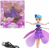 Rechargeable flying fairy doll toy