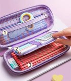 Pencil Case Kawaii School Pencil Cases Stationery Estuche 3D Space Pen Case Unicorn School Supplies Trousse Scolaire Pencil Box
