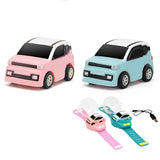 Mini 2.4g Rechargeable Remote Controlled Wristwatch Car Toy For Kids