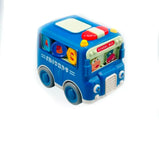 dae cast bus pull back vehicle toy kids gift