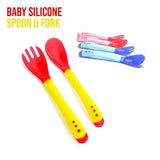 Soft Bites, Big Smiles: Unveil Joy with the Best Baby Soft Spoon Fork Set