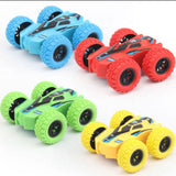 Friction Powered Car Toys, Double-sided Stunt Flip