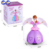 toy for kids angel doll 3d flashing light doll