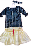 3 piece baby girl Shirt Gharara and Hairband Winter collection