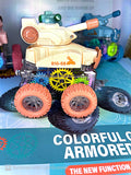 Colourful GEAR 4wd ARMORed Vehicle Friction powered