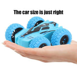 Friction Powered Car Toys, Double-sided Stunt Flip