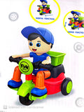 Cartoon trycyle fun bicycle mini car top material