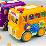 dae cast bus pull back vehicle toy kids gift