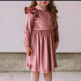 velvet frock for girls