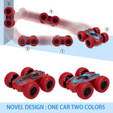 Friction Powered Car Toys, Double-sided Stunt Flip