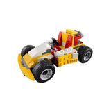 121Pcs Architect Super Racer 3-In-1 DIY Construction Building Blocks Set Toy