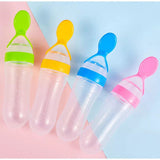 2-in-1 Baby Squeeze Bottle Spoon Feeder