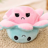 Octopus Plush Toy Mood Octopus With Two Faces Flip