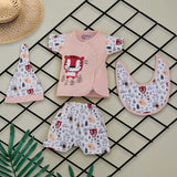 Baby Infant Suit Set 4Pcs