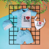 Baby Infant I Love Chachu 4 Piece Suit Set