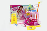 BABY CLEANING CAR TOY FOR KIDS PLAYING HOME CLEANING