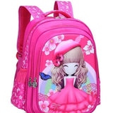 Girls Parachute Doll School Backpack