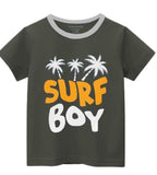 Kids mania-boys cotton jersey t-shirt-surf boys