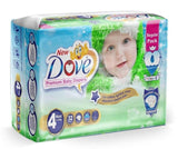 32 pcs baby diapers pack size 4