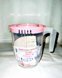 Blender batter measuring jug