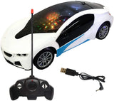 Rechargeable Remote Control High Speed 3D Famous Car With Lights And Left Right Turn Option