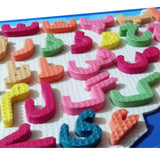 Urdu Alphabet Learning Puzzle Board Soft Foam Urdu Letters
