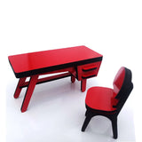 Study Table With Chair for Dollhouse, Doll Furniture, kids toys, small furniture set