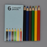 Color Pencils - Pack of 6 Color Pencils