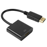 Mini Portable Plug DisplayPort To HDMI Adapter