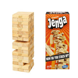 Classic Jenga Wooden Stacking Tower Board Game For Kids
