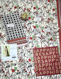 Sapphire Lawn 3 Pieces Casual Wear| Summer 24 (suite Code: 37)